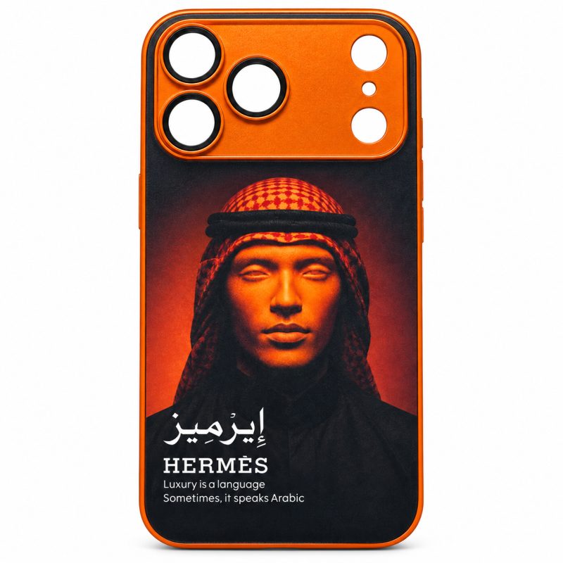 كفر آيفون 17 برو ماكس و 18 برو ماكس Hermès صورة رجل